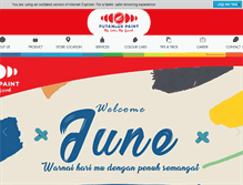 Tablet Screenshot of futanluxpaint.com